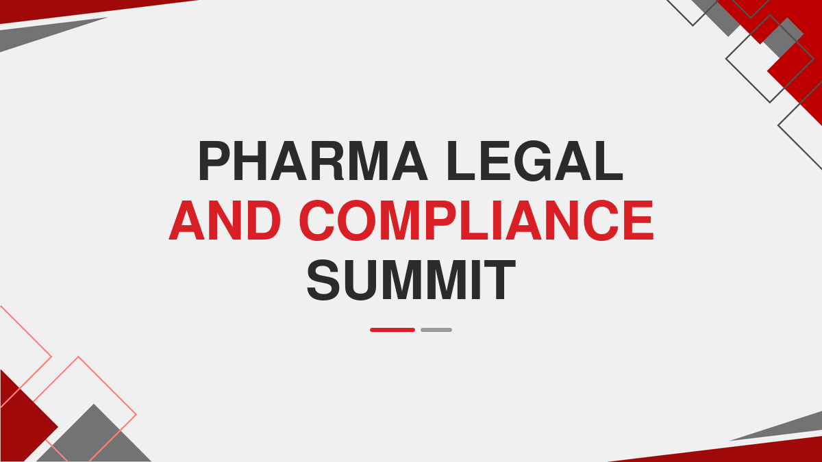 Pharma Legal and Compliance Summit