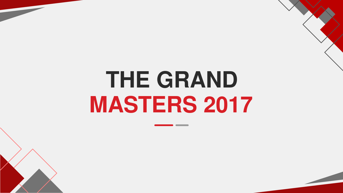 The grand masters 2017